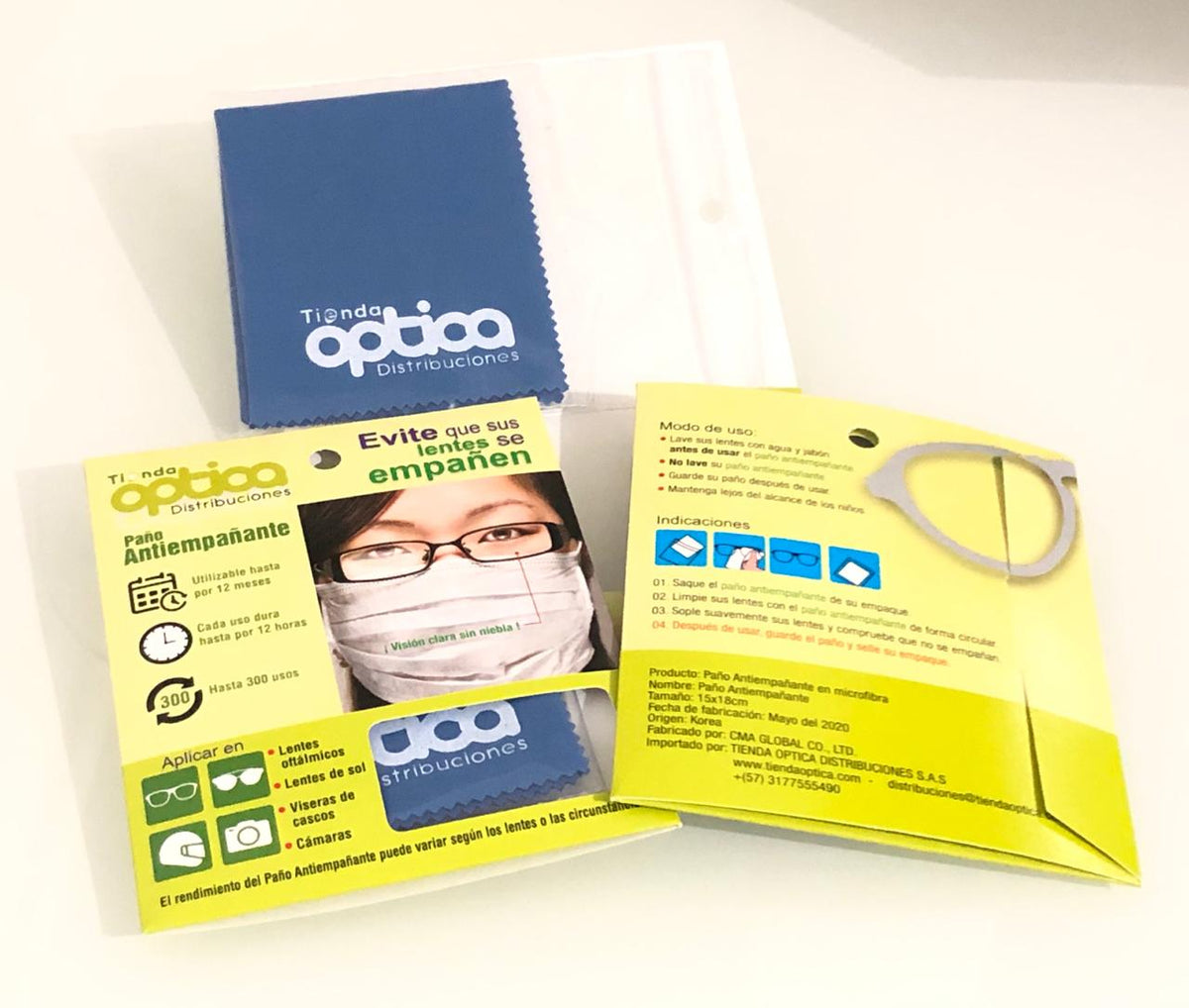 Antiempañante para best sale lentes ópticos